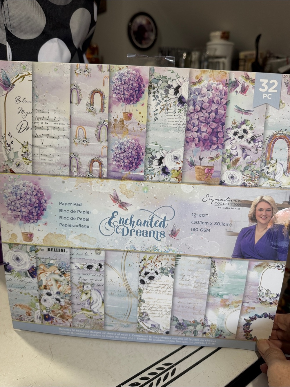 Crafters Companion Enchanted Dreams Paper Pad